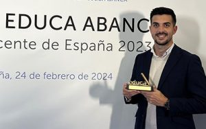 NUESTRO PROFESOR D. DAVID HORRILLO TERCER CLASIFICADO COMO MEJOR DOCENTE DE ESPAÑA