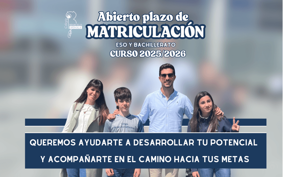 Abierto plazo de matriculación 2025/2026