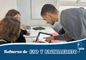 Refuerzo de tarde para alumnos de ESO y Bachillerato antes de la primera evaluación